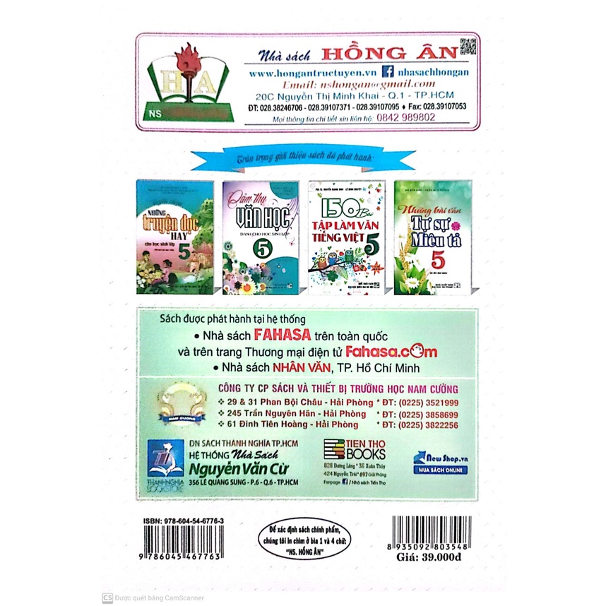 Sách-Những Bài Làm Văn Hay 5