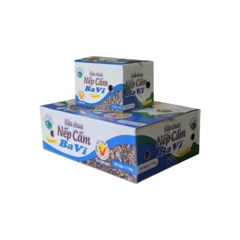 Sữa chua nếp cẩm ba vì chính hãng