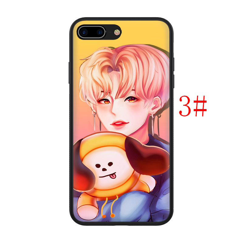 Ốp điện thoại silicone TPU mềm hình Fake Love W107 cho IPHONE 8 7 6S 6 PLUS 5 5S SE 2016 2020