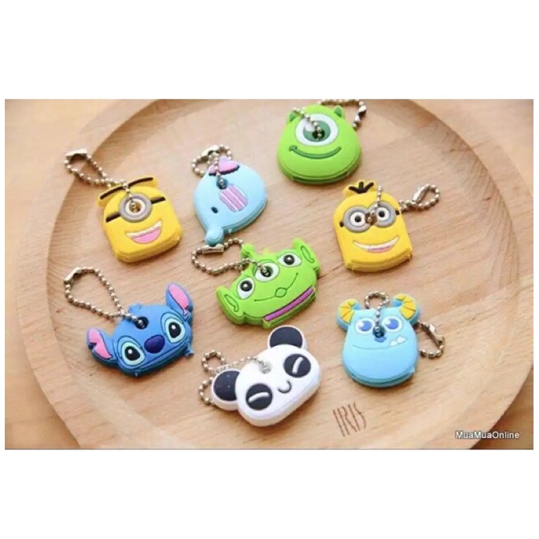 Bao chìa khoá hình thú siêu dễ thương ( Set 5 cái )