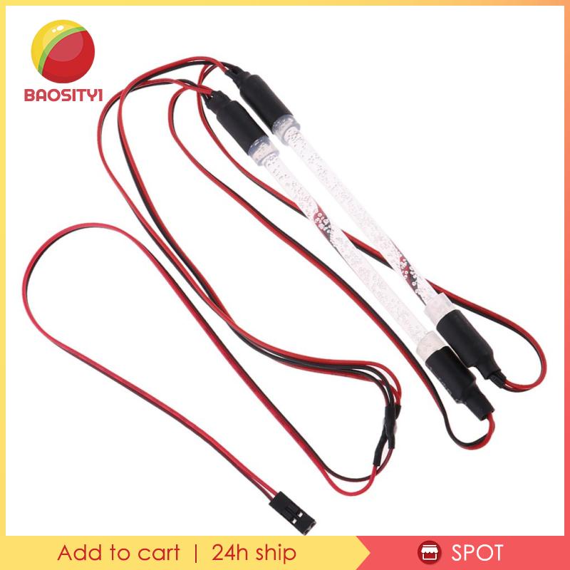 Set 2 Dải Đèn LED Cho Xe Hơi Đồ Chơi 1/10 RC