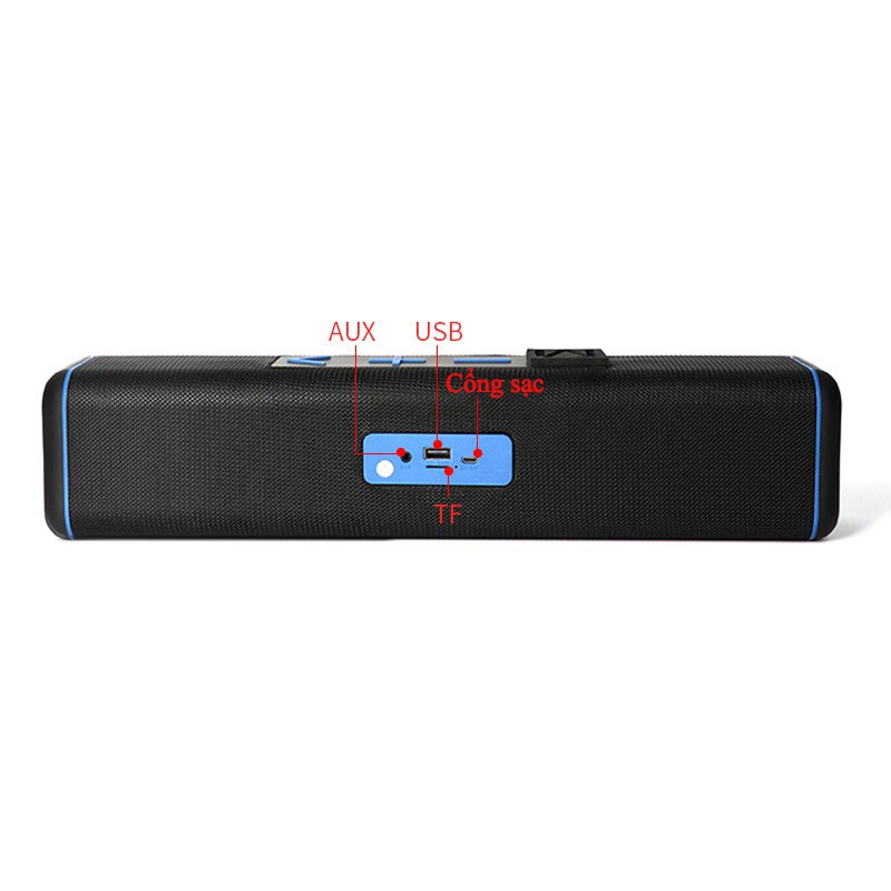 Loa Bluetooth Nghe Nhạc Mini Nhỏ Gọn Kết Nối Không Dây Đa Năng Dùng Được USB Thẻ Nhớ Gutek QT