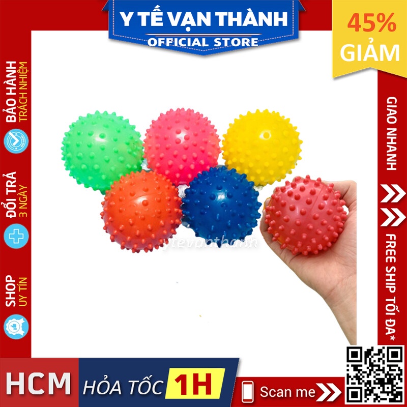 ✅ Banh Gai Tập Cơ Tay Mẫu Tròn Đường Kính 7.5cm | Bóng Tập Vật Lý Trị Liệu, Tai Biến -VT0224