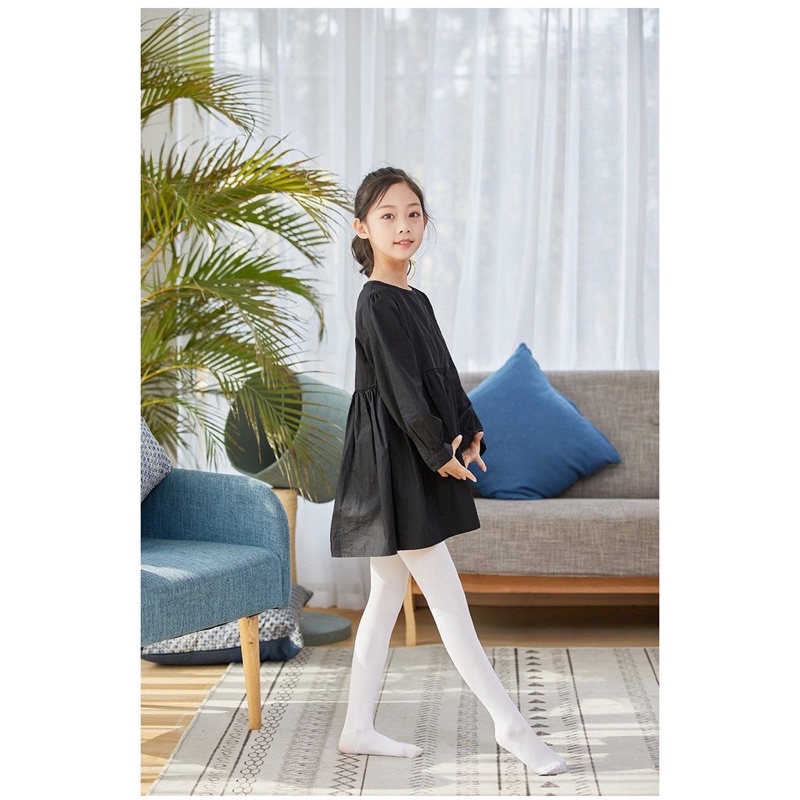 Quần tất cho bé gái màu da, đen, trắng hàng xuất dư cao cấp có size