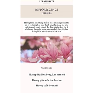 Nước hoa LES NUANCES LAUNCHING 30ml