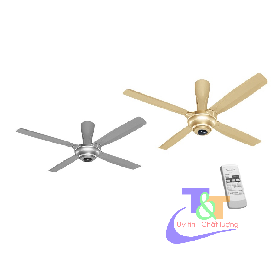 {Hỏa Tốc } Quạt trần 4 cánh Panasonic F-56MPG-GO, Quạt trần F-56MPG-S