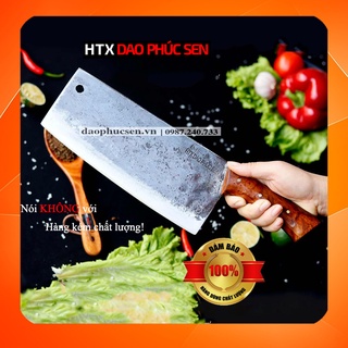 Dao chặt gà cán ốp HTX DAO PHÚC SEN G05OCD độ bền cao chặt thịt quay 23cm