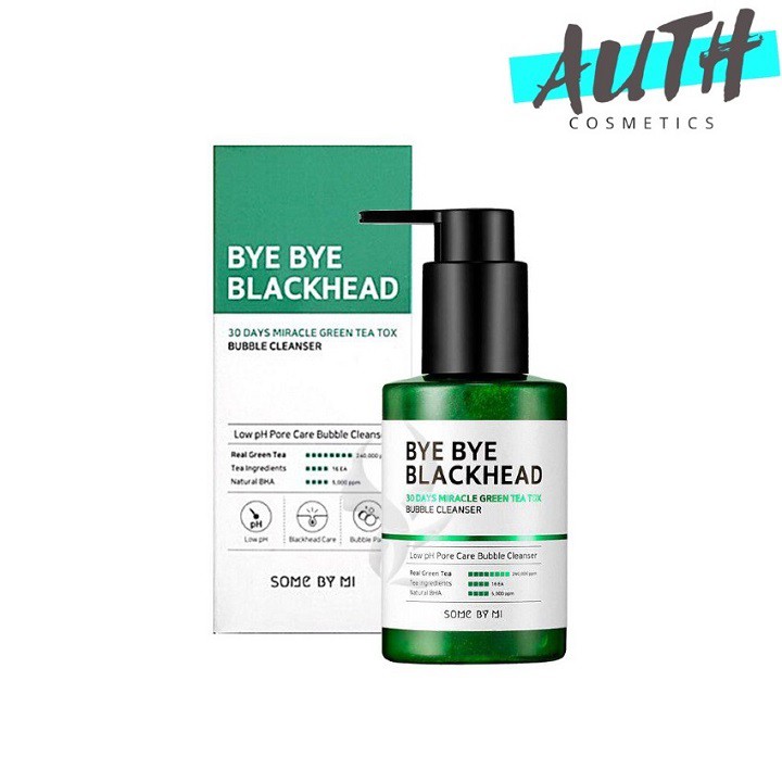 Sữa rửa mặt sạch mụn đầu đen Some By Mi Bye Bye Blackhead 120g Moon21