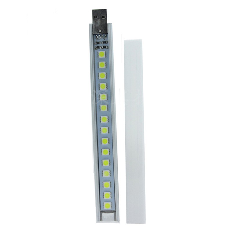 1 Dải Đèn Led 15 Bóng Có Vỏ Bọc Dùng Cho Máy Tính