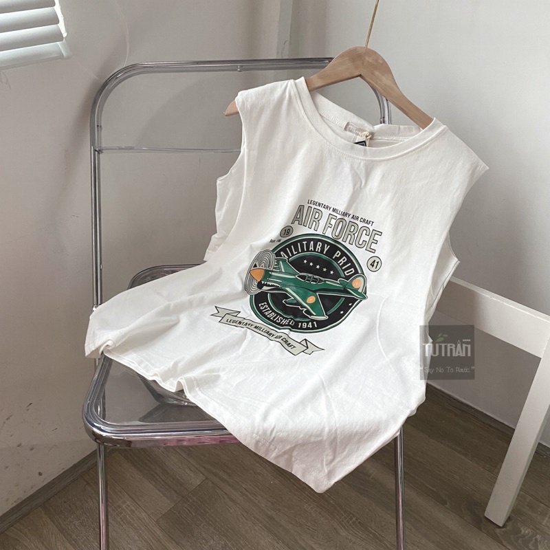 Áo 3 lỗ TANKTOP KÈM QUÂY AIRFORCE