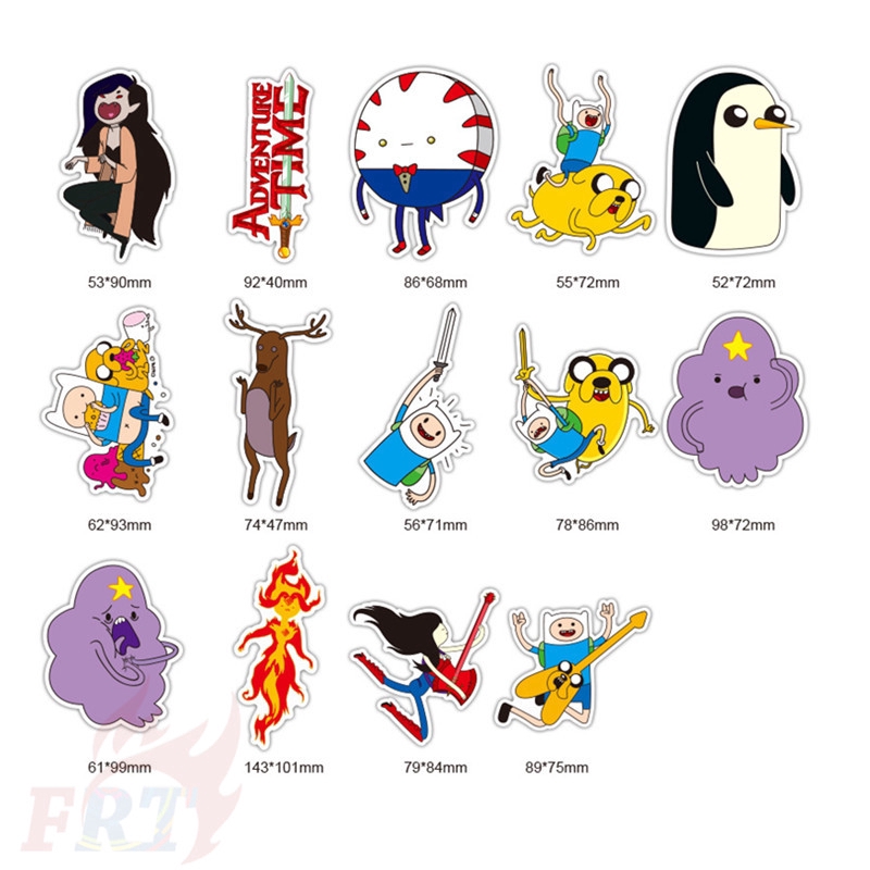 ❉ Adventure Time with Finn and Jake Stickers ❉ 29Pcs/Set Fashion Luggage Laptop Skateboard Doodle Decals Stickers