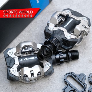 Pedal can dòng MTB hàng Đài Loan EXUSTAR, can 2 mặt