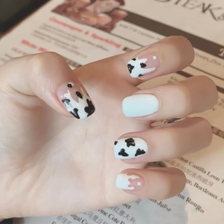 Sticker nail bò sữa trang trí móng