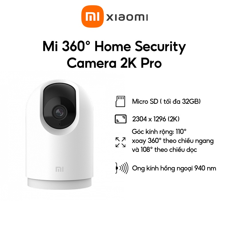 Camera an ninh Xiaomi Mi 360° 2K Pro