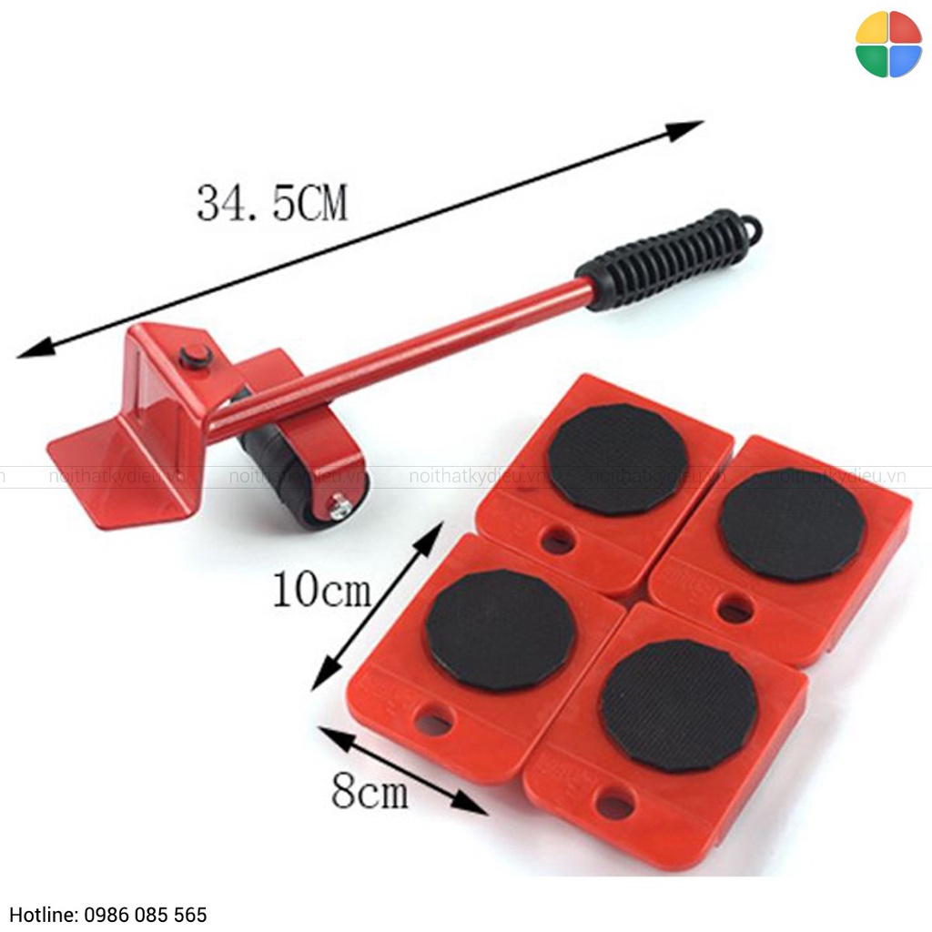 Dụng cụ di chuyển đồ vật dễ dàng