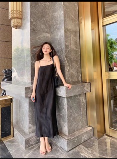 Đầm maxi dập ly cao cấp