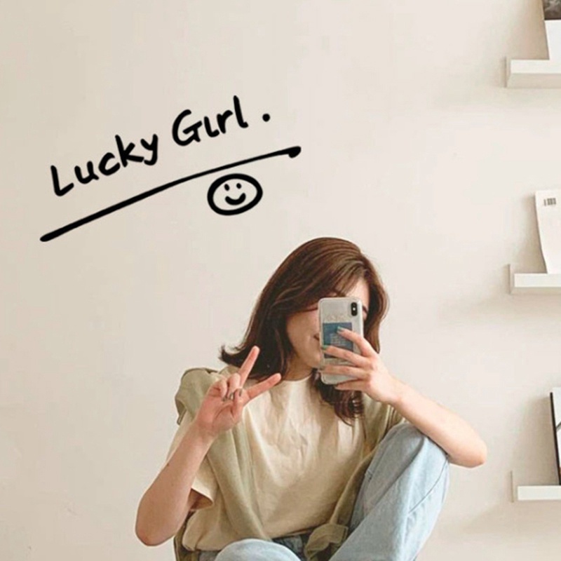 Sticker Dán Tường Đa Chức Năng Tự Dính Họa Tiết Dễ Thương Bắt Mắt
