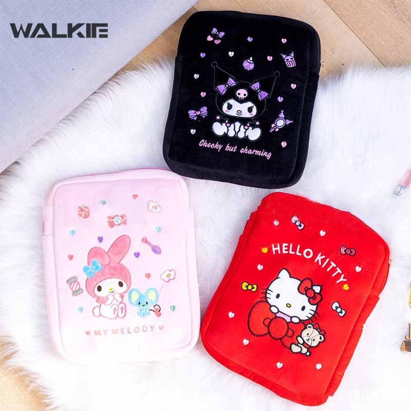 Túi Đựng Laptop/iPad/Máy Tính Bảng Đa Năng Họa Tiết Hoạt Hình Kuromi Cinnamoroll Kitty