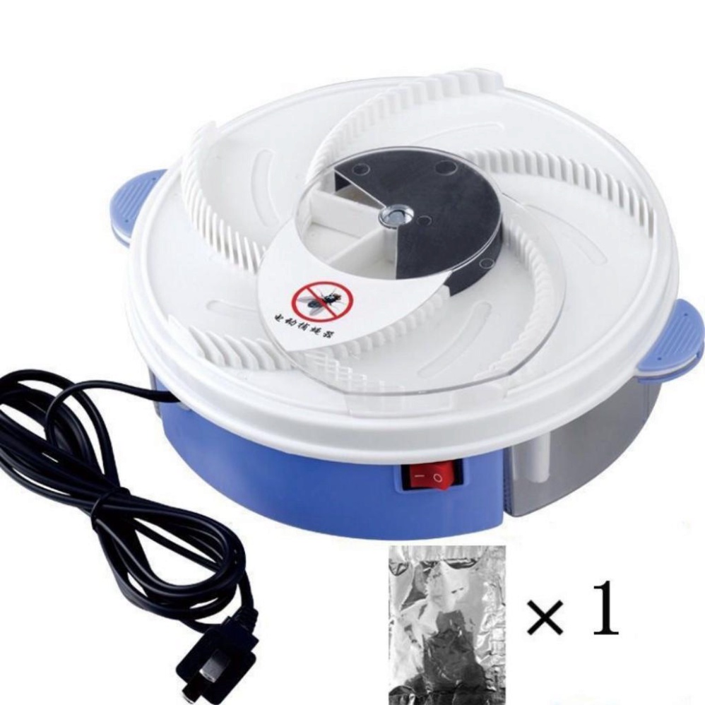 Dụng Cụ Bắt Ruồi Muỗi Cắm Điện 220V Tự Động,Máy Bẫy Ruồi Tự Động Thông Minh Tặng Kèm Gói Mồi Không Tiếng Ồn sasa