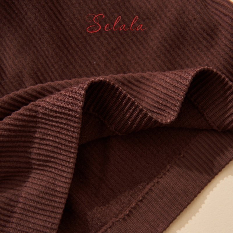 Áo Hai Dây Selala Gân Tăm Mềm Mịn Co Giãn Sang Chảnh Sexy 2D13