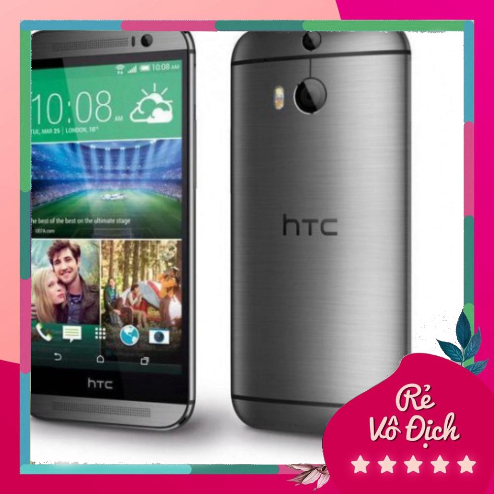 RẺ NHÂT THỊ TRUONG Điện thoại HTC One M8 Ram ( Nhập khẩu ) Fullbox. Đủ Màu Chiến Free Fire - PUBG mượt RẺ NHÂT THỊ TRUON