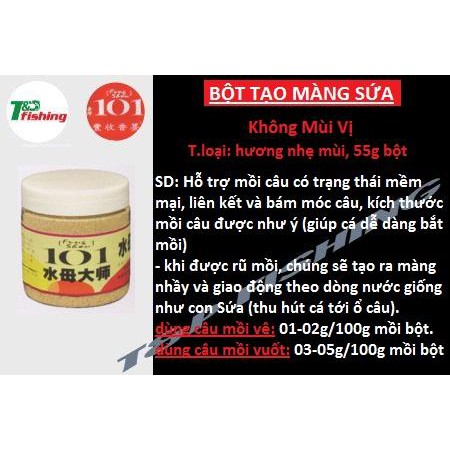 Hương liệu pha chế mồi câu 101 Đài Loan