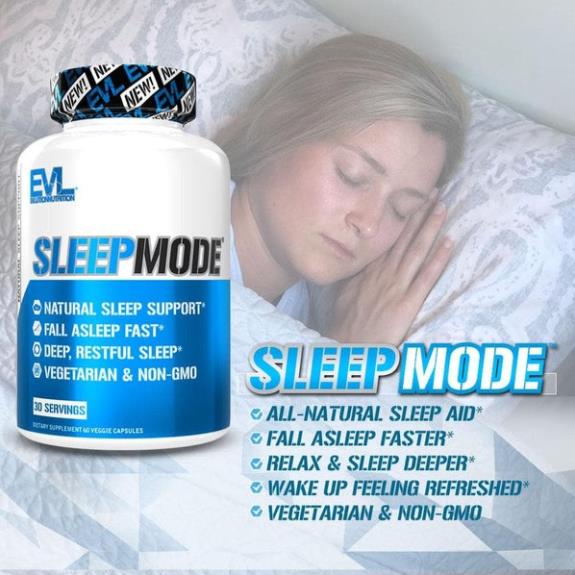 Viên Uống Giúp Có Giấc Ngủ Ngon EVL Sleep Mode 60 Viên