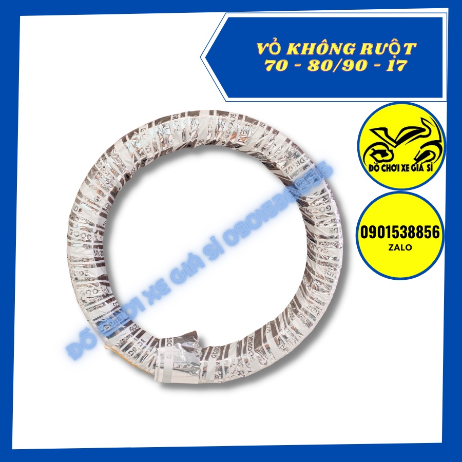 Vỏ không ruột GOOGDRIDE 70-80/90-17 hàng chính hãng