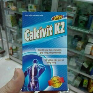 Combo 10 lọ Calcivit K2 New