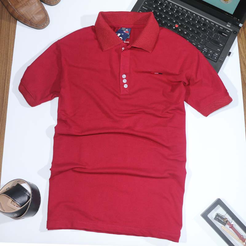 Áo Polo nam cổ bẻ vải cotton cao cấp, sang trọng