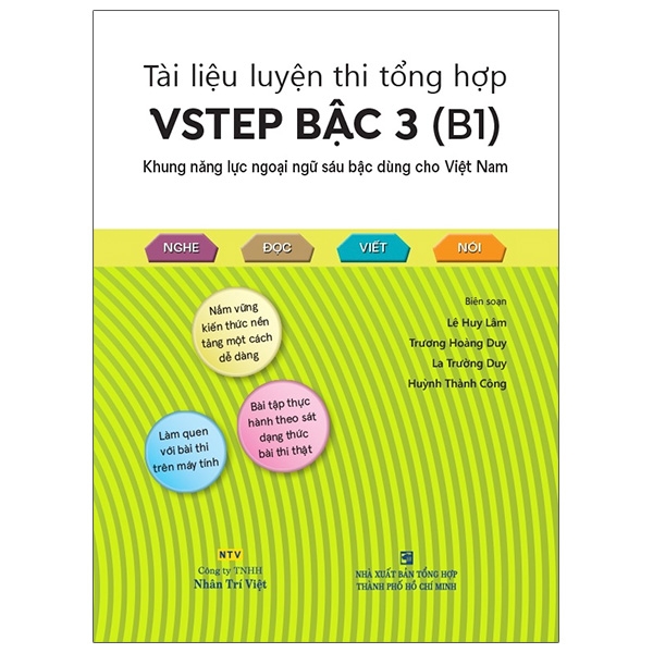 Sách Tài Liệu Luyện Thi Tổng Hợp VSTEP Bậc 3 - B1