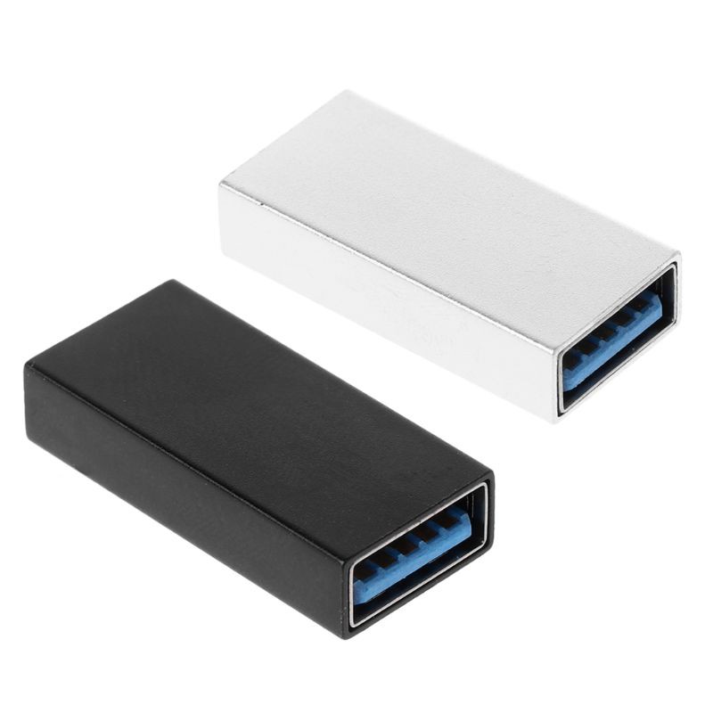 USB 3.0 Coupler Female to Female Adapter Gold-Plated Super Speed USB 3.0