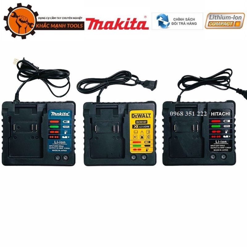 Sạc pin 10 cell - 15 cell cho pin 21v - 199v cùng chân cắm