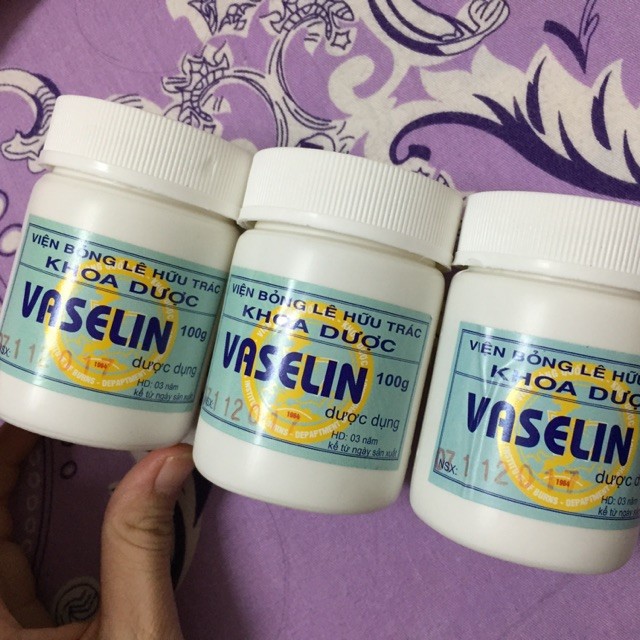 Vaseline hàng Viện bỏng Lê Hữu Trác