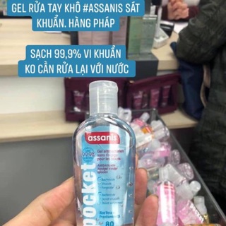 Gel rửa tay sát khuẩn assanis