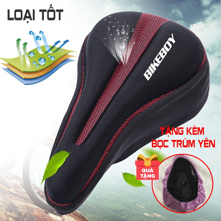 Bọc yên xe đạp thể thao siêu êm cao cấp chống nước Bike Boy