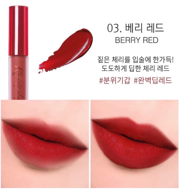 Son Kem CARE:NEL Ruby arifit Velvet Tint