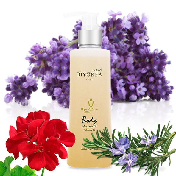 Dầu Massage Body Cao Cấp Biyokea Relaxing B2 Giúp Thư Giãn, Giảm Stress, Dưỡng Ẩm Da Được Dùng Trong Các Spa
