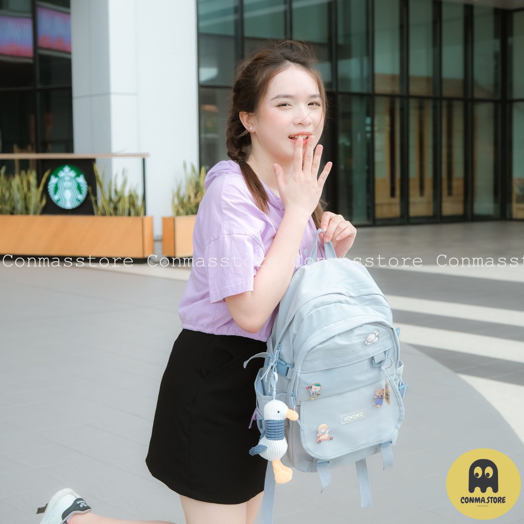❤ Balo Xanh Vokoko v2 siu nhiều ngăn hot 2021❤ HÀNG CÓ SẴN