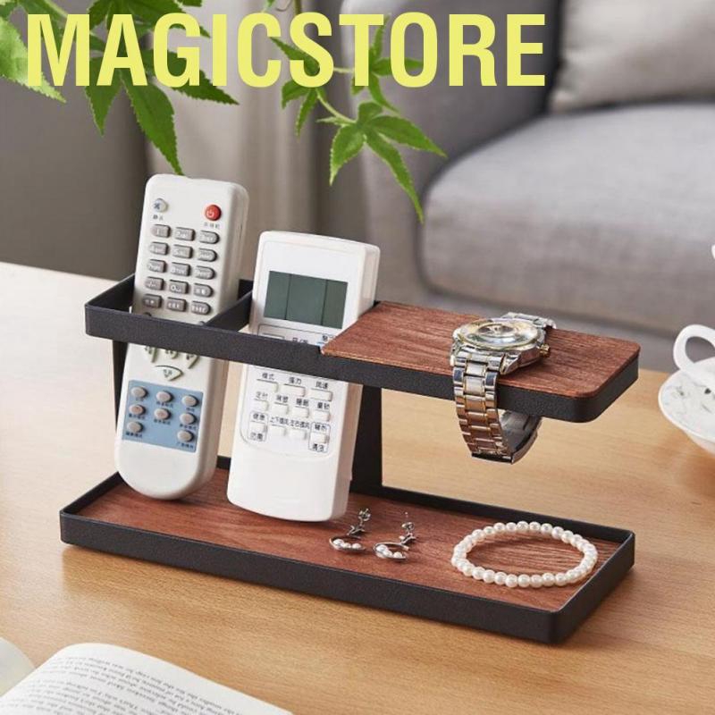 Magicstore Multi Cell Desktop Storage Rack TV Remote Control Organizer Shelf Holder