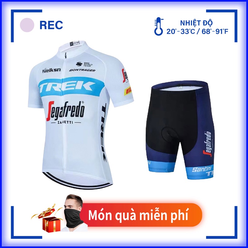 TREK Bộ Quần Áo Đi Xe Đạp Thể Thao Cho Namquần đạp xe