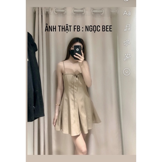 💋 ĐẦM XOÈ 2 DÂY THIẾT KẾ ( có video+ Feedback ) | BigBuy360 - bigbuy360.vn