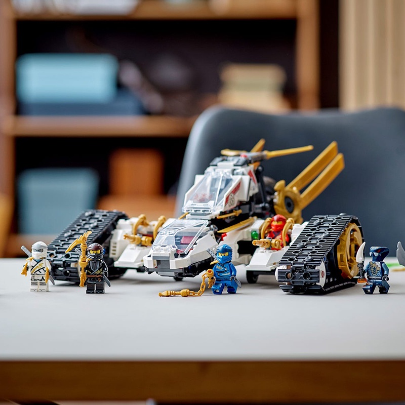 Mẫu Lắp Ráp mô hình 60081 Ninjago Ultra Sonic Raider Car