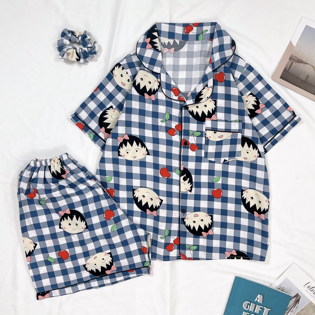 [Mã 44FASHIONSALE1 giảm 10K đơn 50K] [Bộ Ngủ Pijama Đùi]-Vải Kate Thái Loại 1-Hàng Thiết Kế.