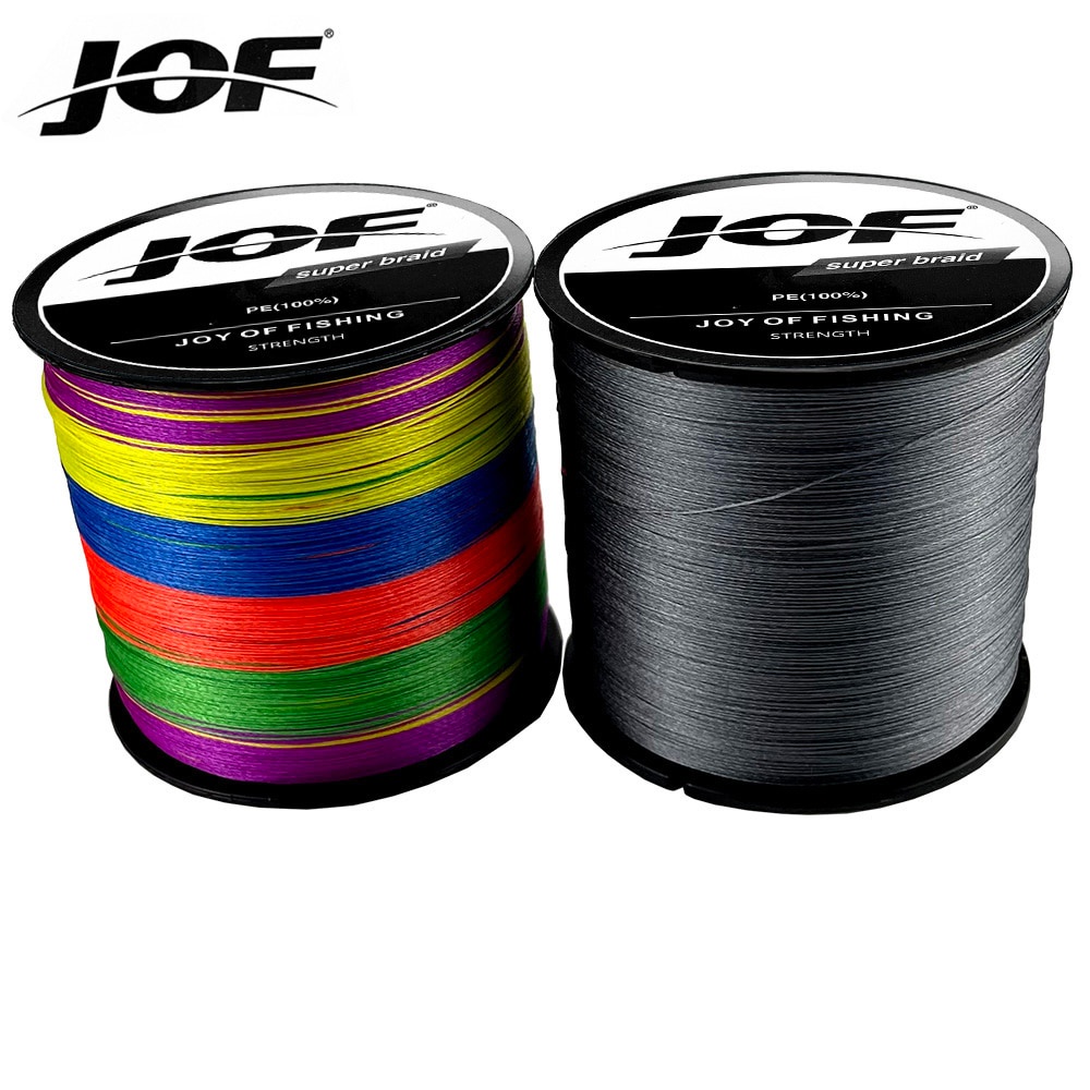 Cuộn Dây Cước Câu Cá Bện Sợi PE 100% JOF 9X 300M