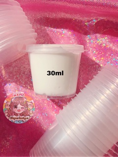 Hủ Nhựa Mini Đựng Slime