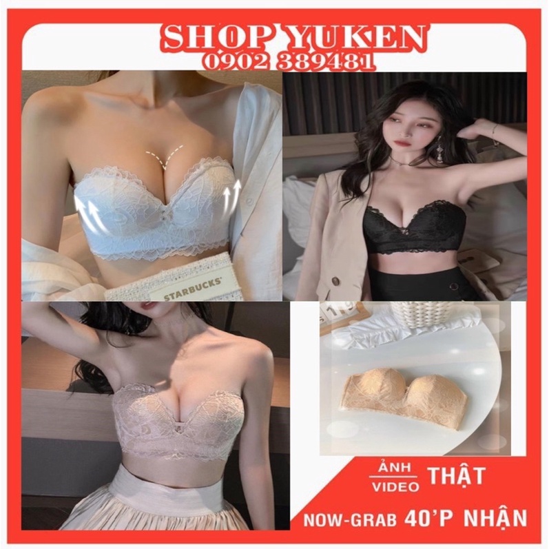 ♥️ SHOP UY TÍN ♥️ Áo Chống Tụt Mút Dày Không Dây Nâng Ngực cúp ngực bàn tay bđ2