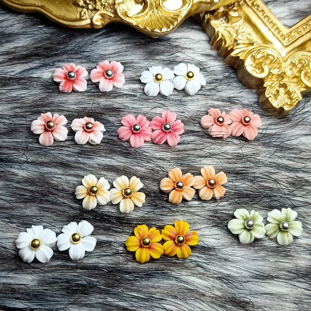 Hoa Sứ Nhụy Trai - Hoa Bột Đính Móng H73