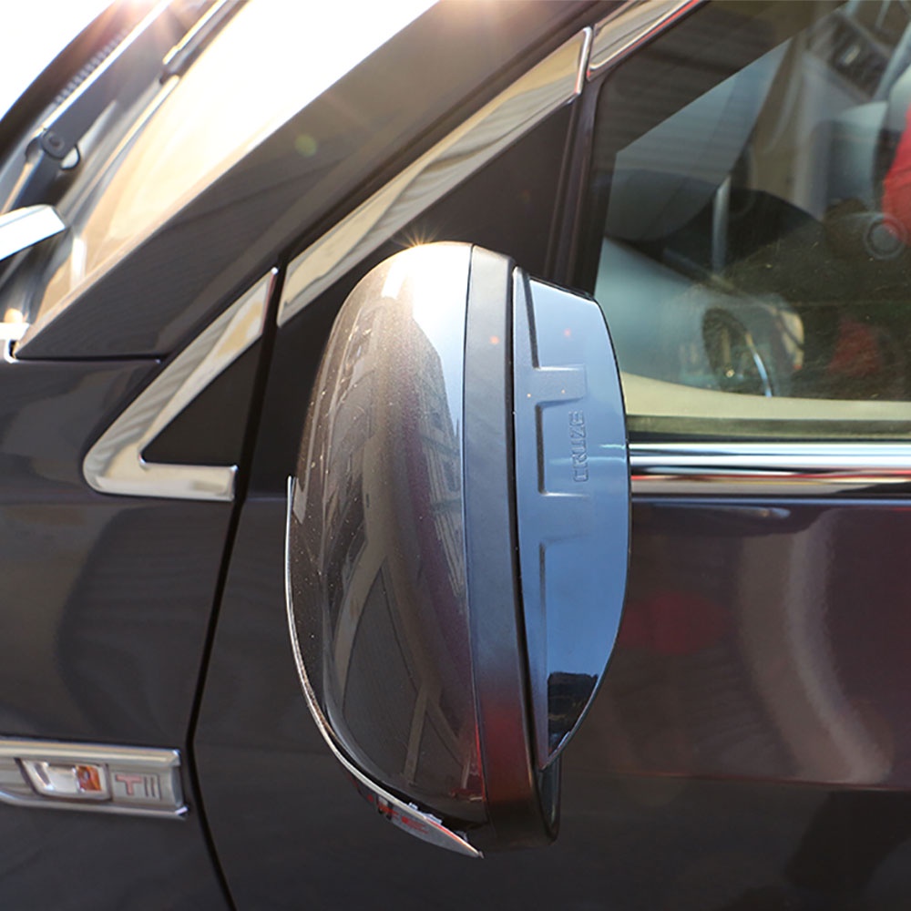 Set 2 Viền Bọc Kính Chiếu Hậu Xe Hơi Chống Mưa Cho Chevrolet Cruze 2009-2014
