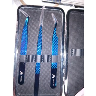 combo 3 nhíp nối mi xịn nhập khẩu pakistan